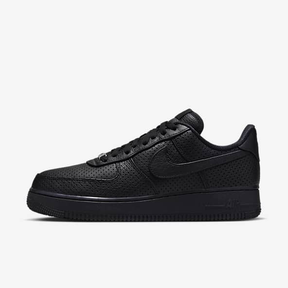 Low top air force 1 black store